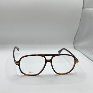 Dior Brown Tortoise Shell Glasses UMV12A35ER (No Case)